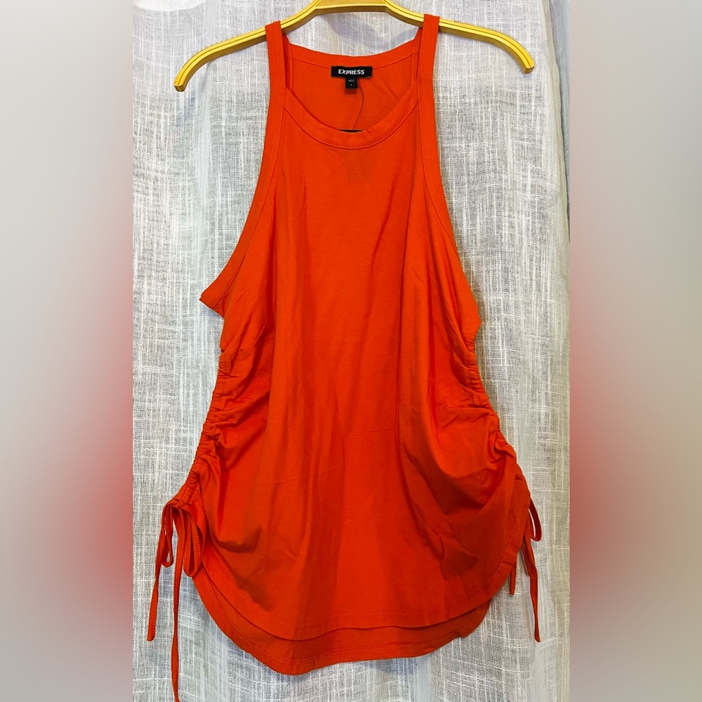 Express Orange Tank Top